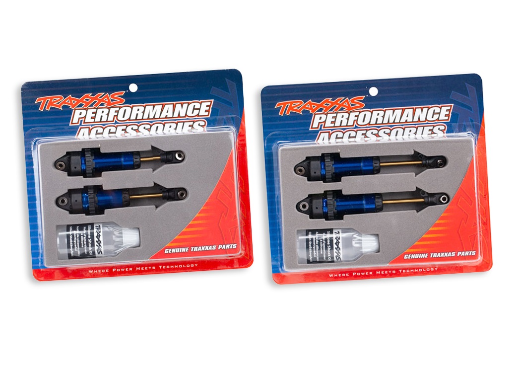 GTR shock body is threaded to adjust ride height