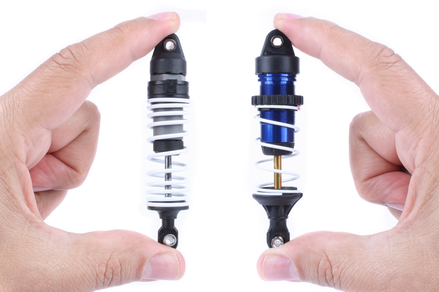 GTR vs stock shock comparison