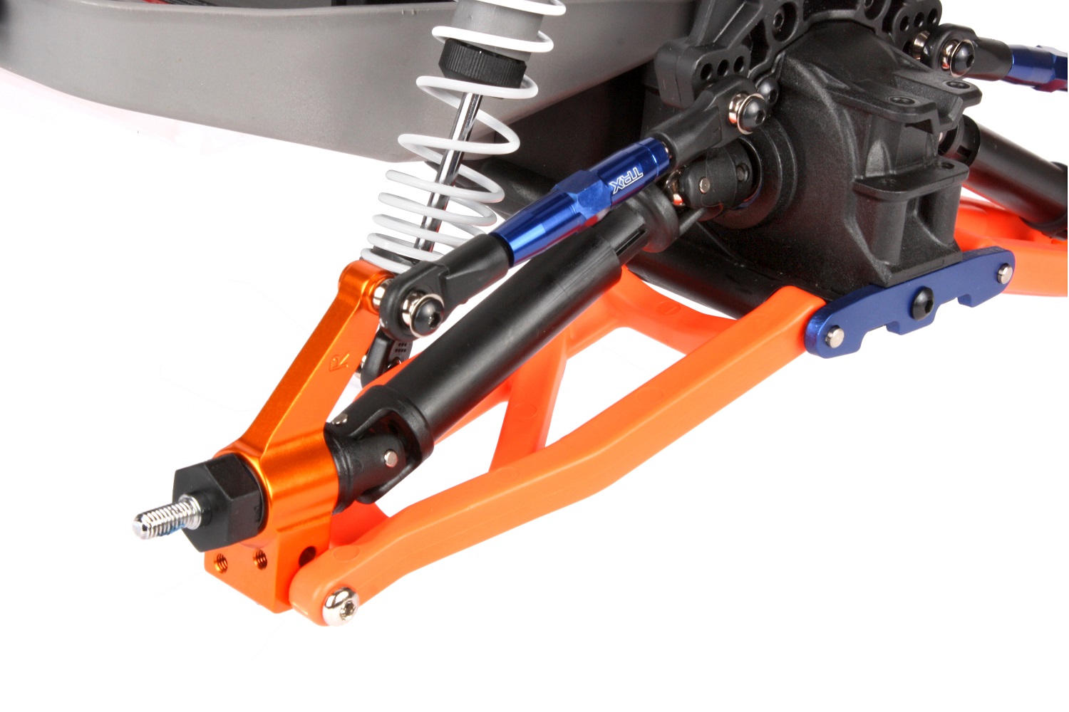 Completed rear suspension