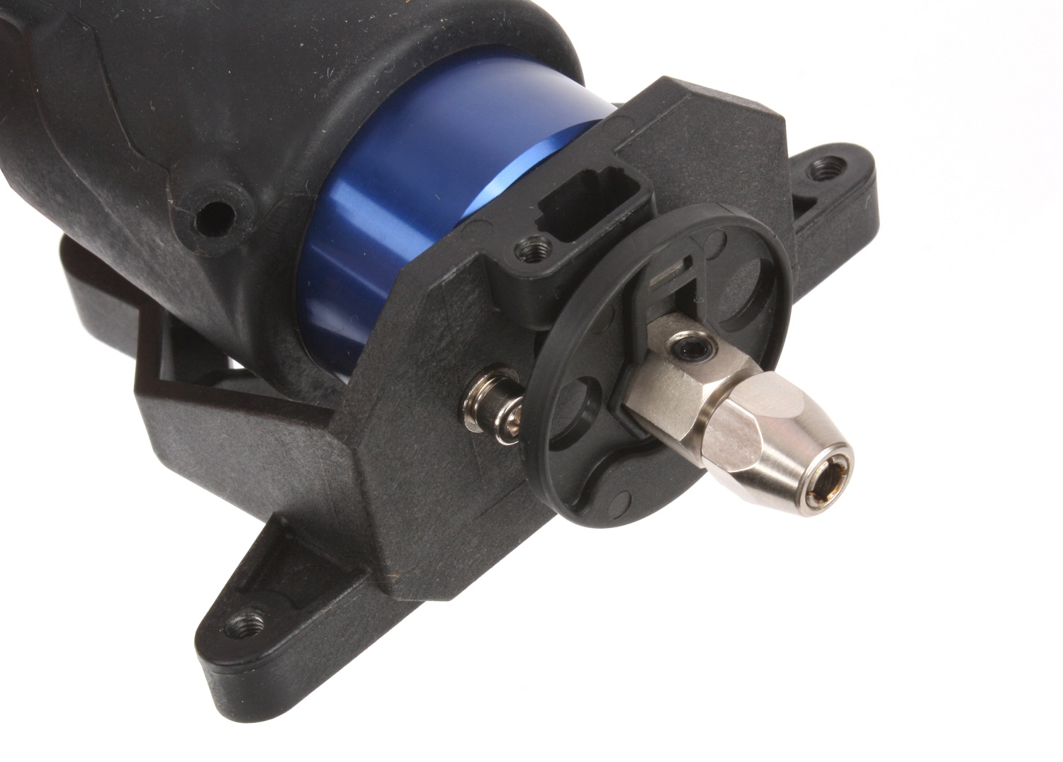 Secure the magnet holder with the coupler
