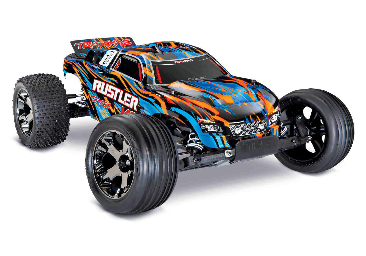 New orange Rustler VXL