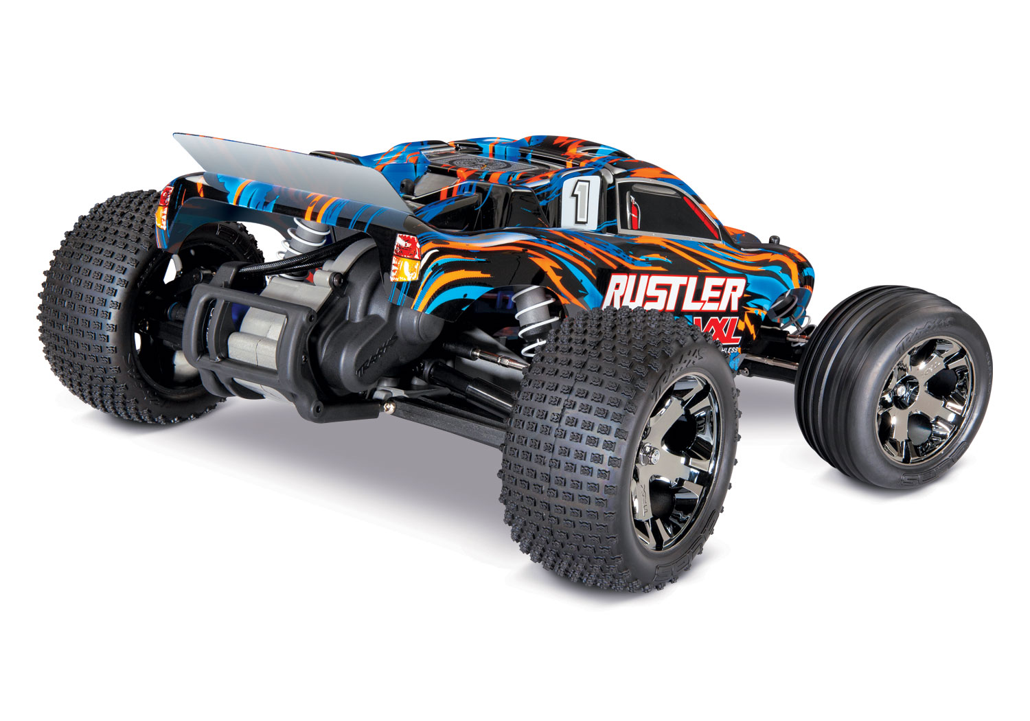 New orange Rustler VXL