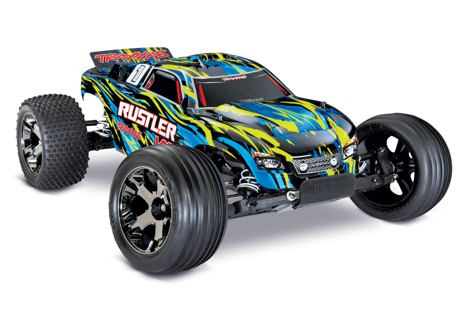 New yellow Rustler VXL