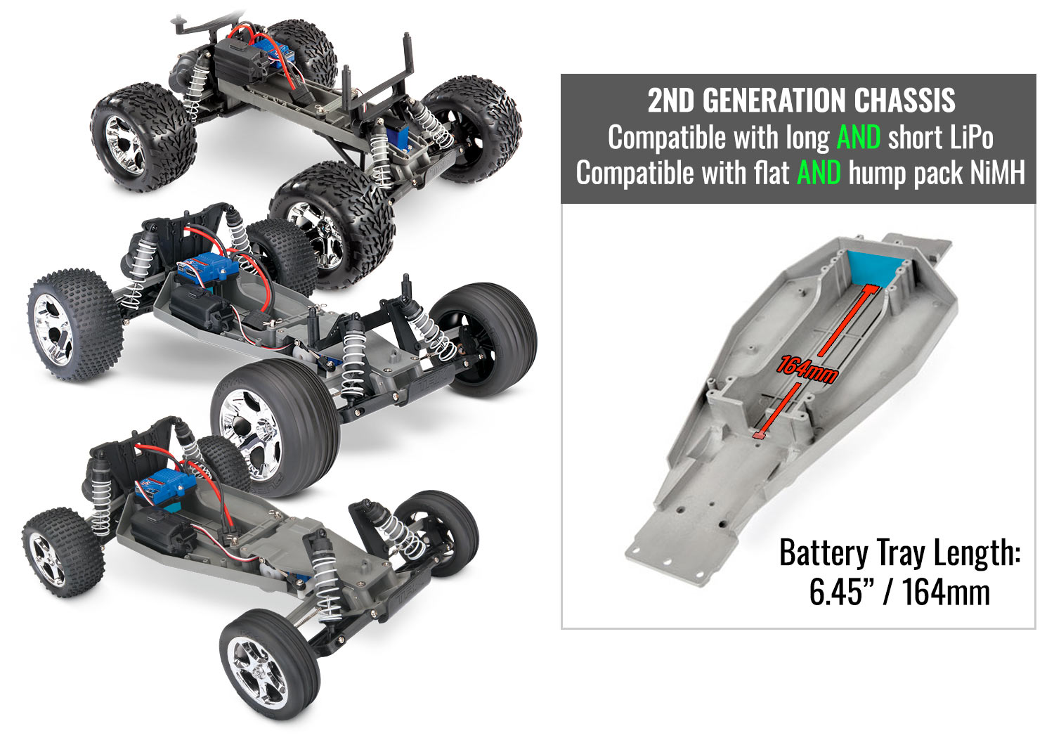 Long-format chassis