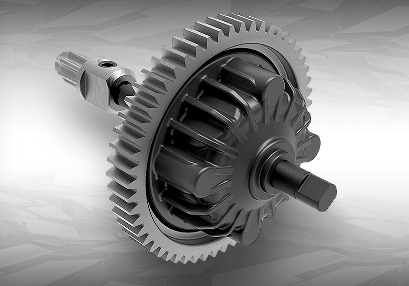 TORQUE-BIASING CENTER DRIVE