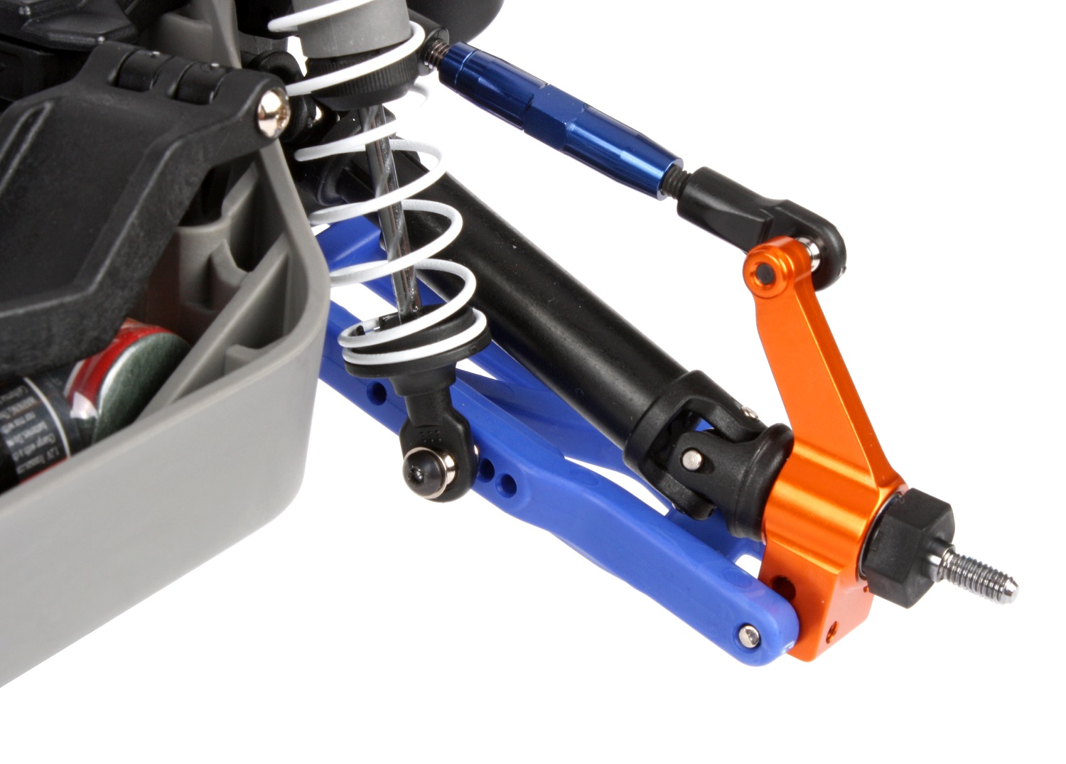 Completed rear suspension