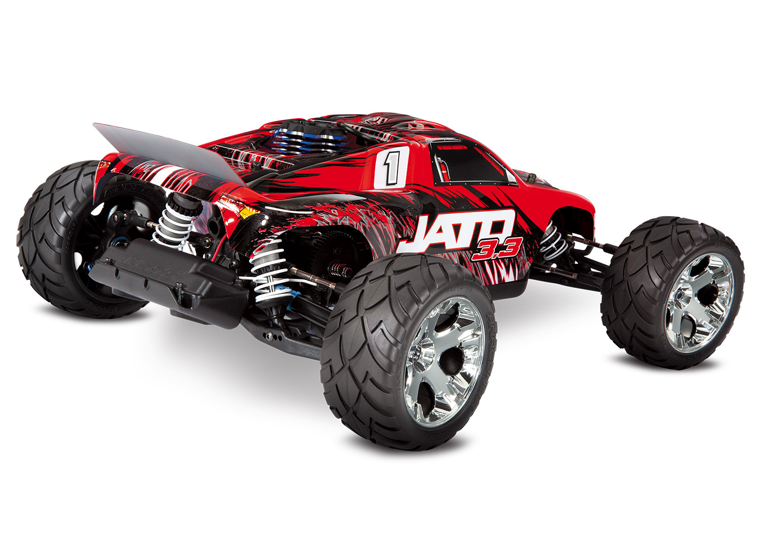 Red Jato rear view