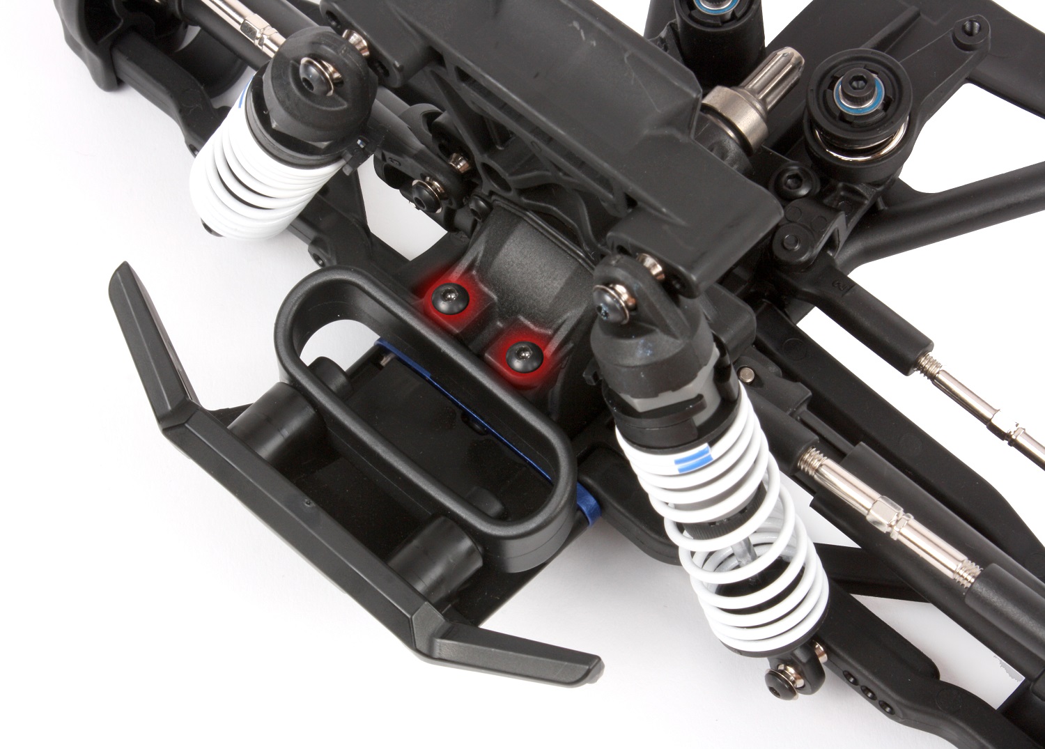 Remove bumper support screws