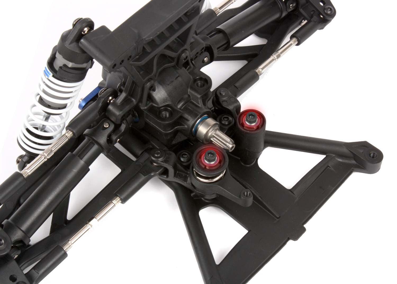 Remove the bellcrank screws and washers