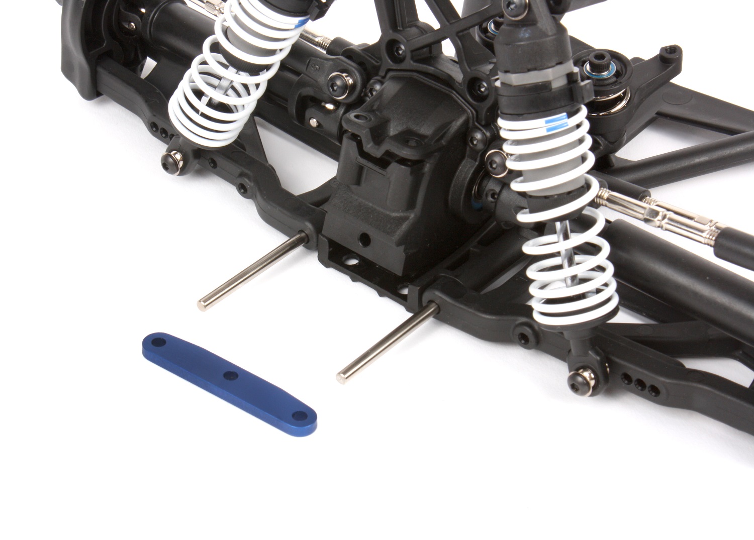 Remove the suspension pins and bulkhead