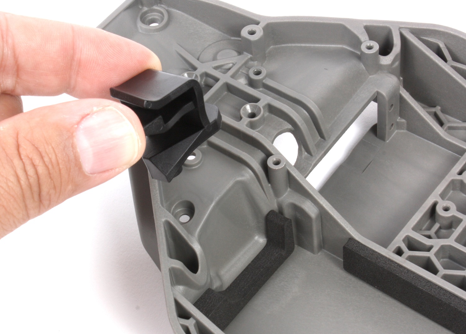 Install clip on new chassis