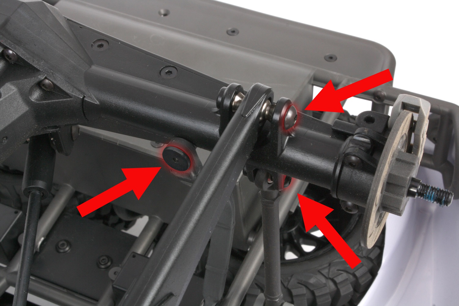 Remove screws