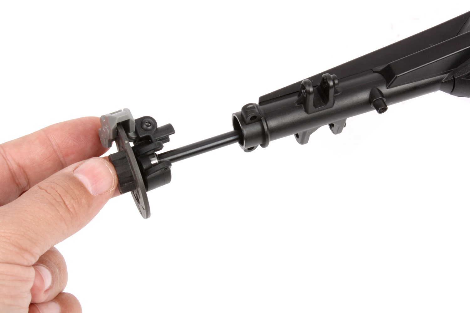 Remove the entire axle assembly