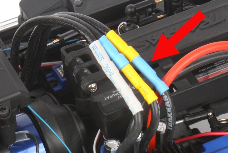 Reverse the blue and yellow wires