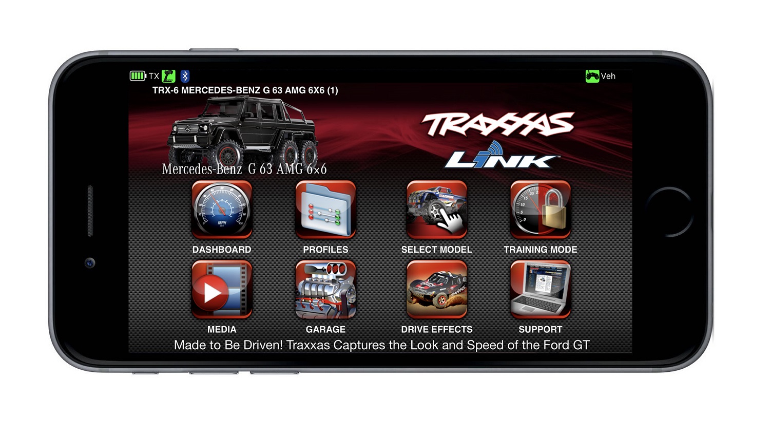 Go to the Garage and select Telemetry Setup