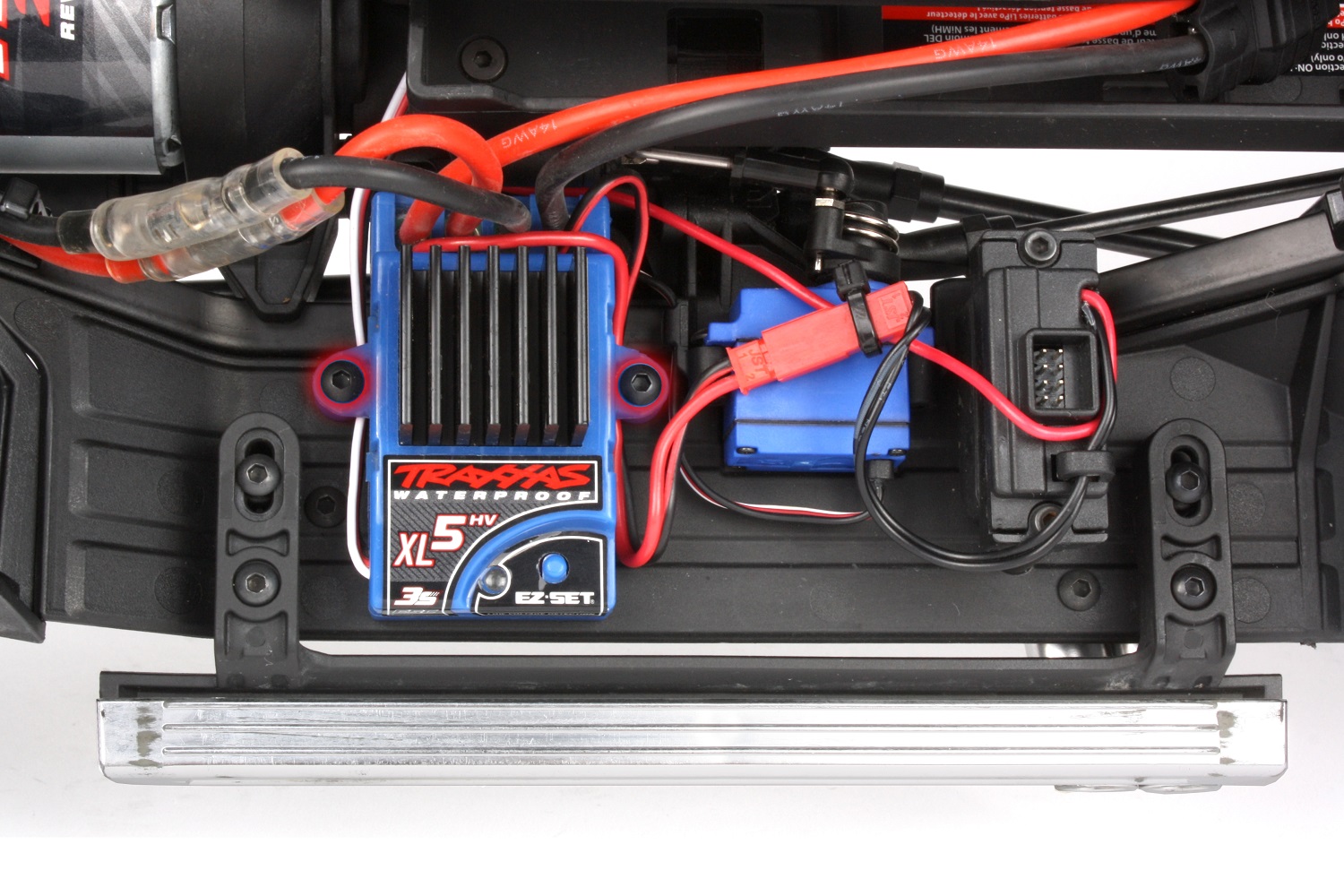 Remove the two screws for the speed control