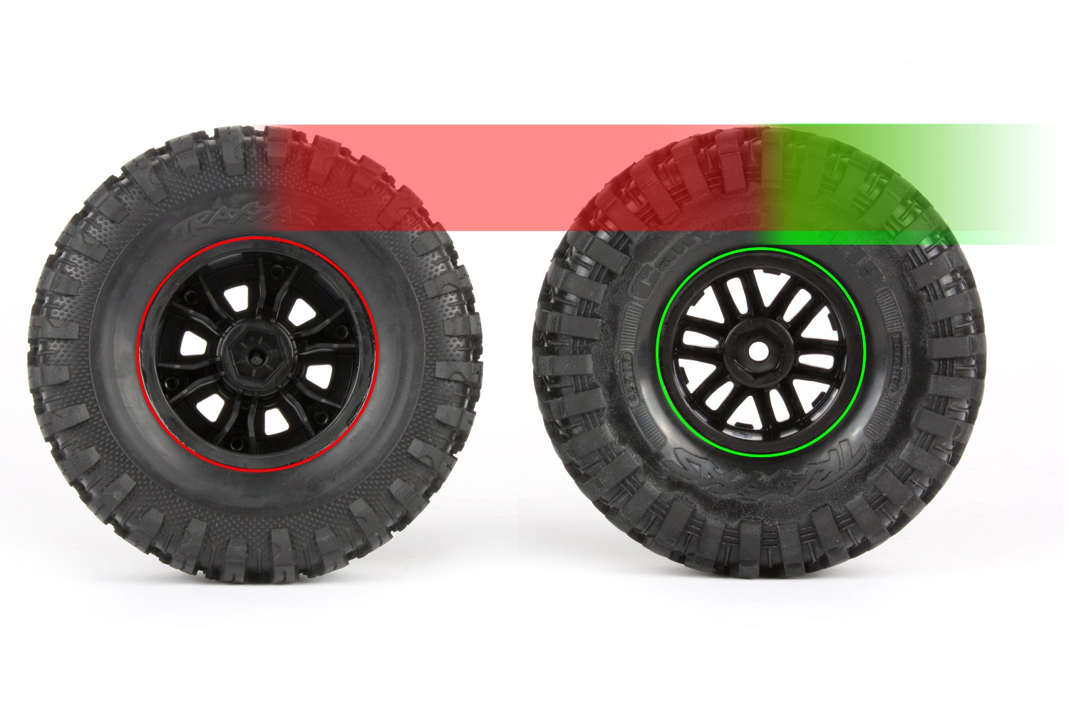 Canyon Trail tires have higher sidewalls