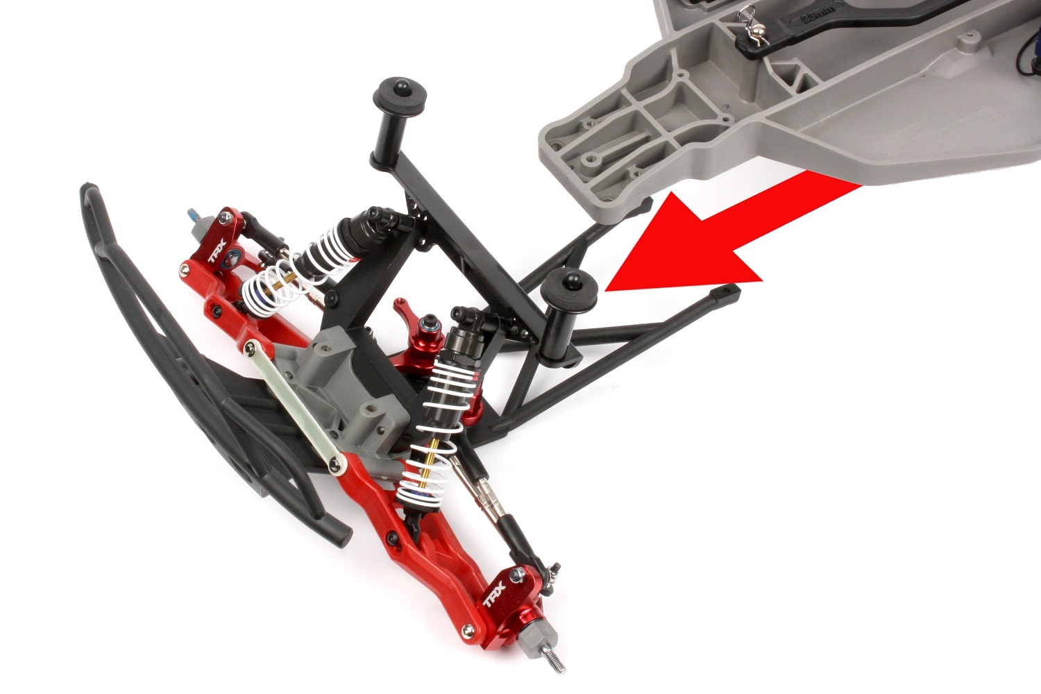 Remove front section
