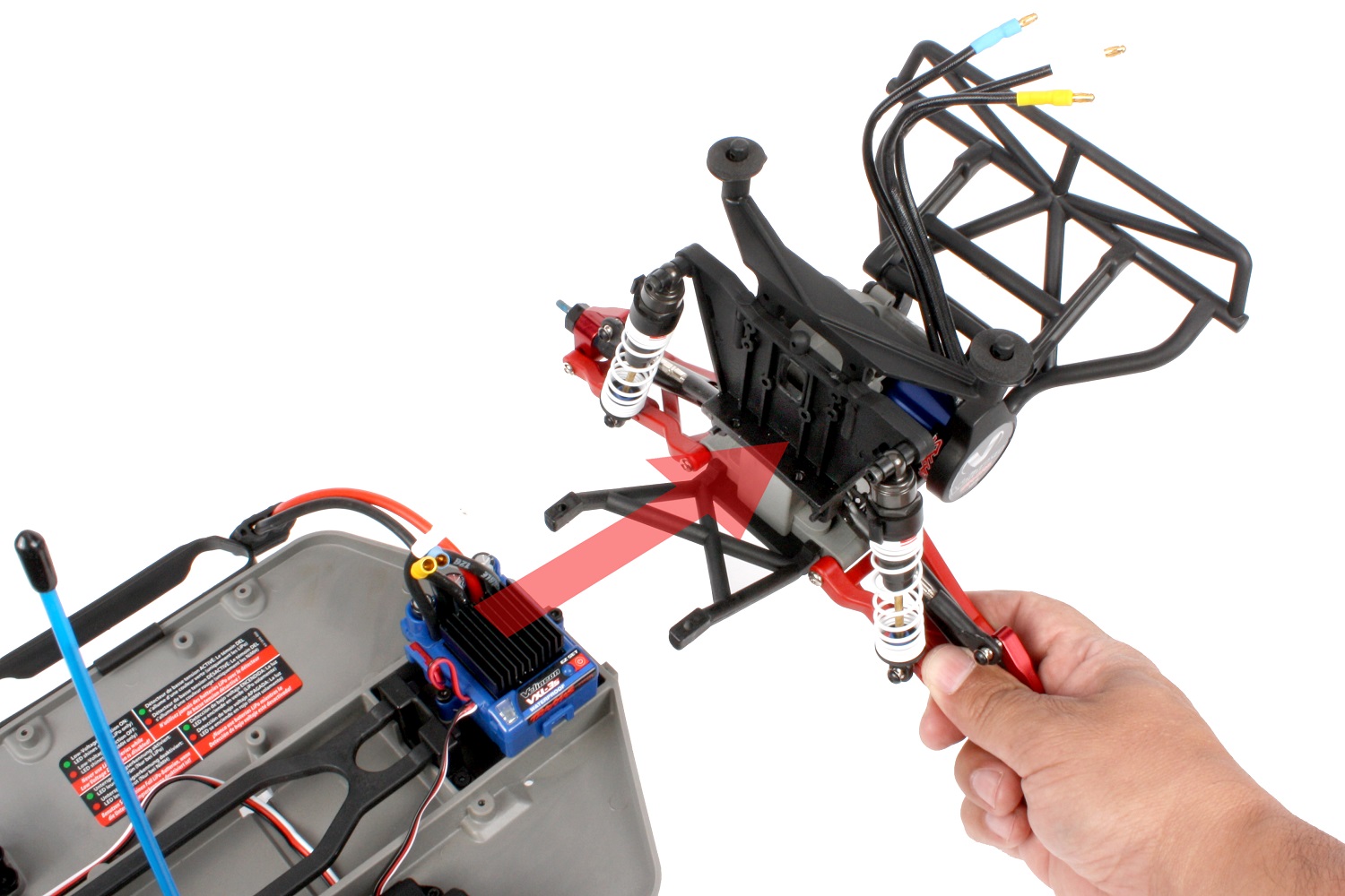 Remove rear section