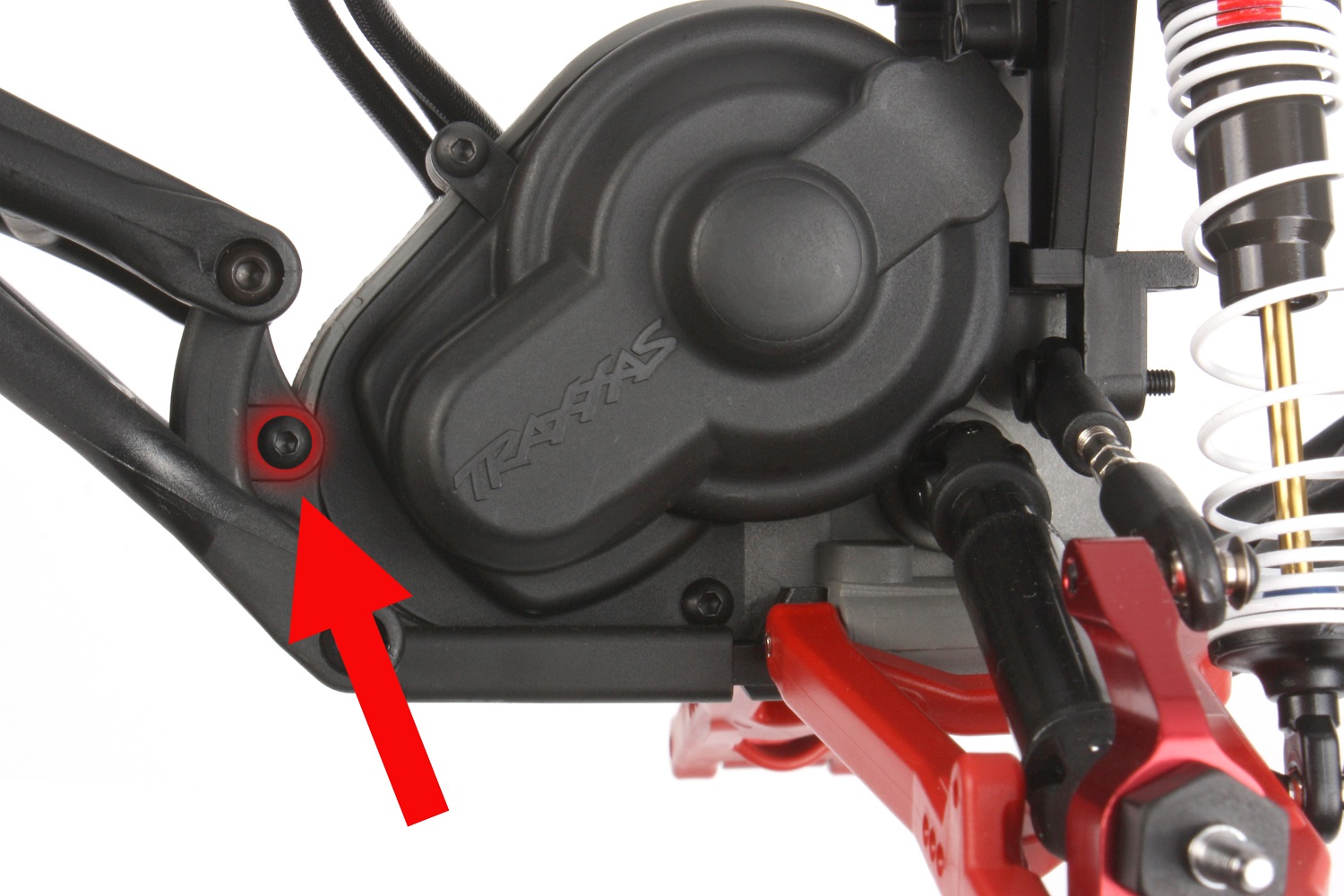Remove gear cover screws