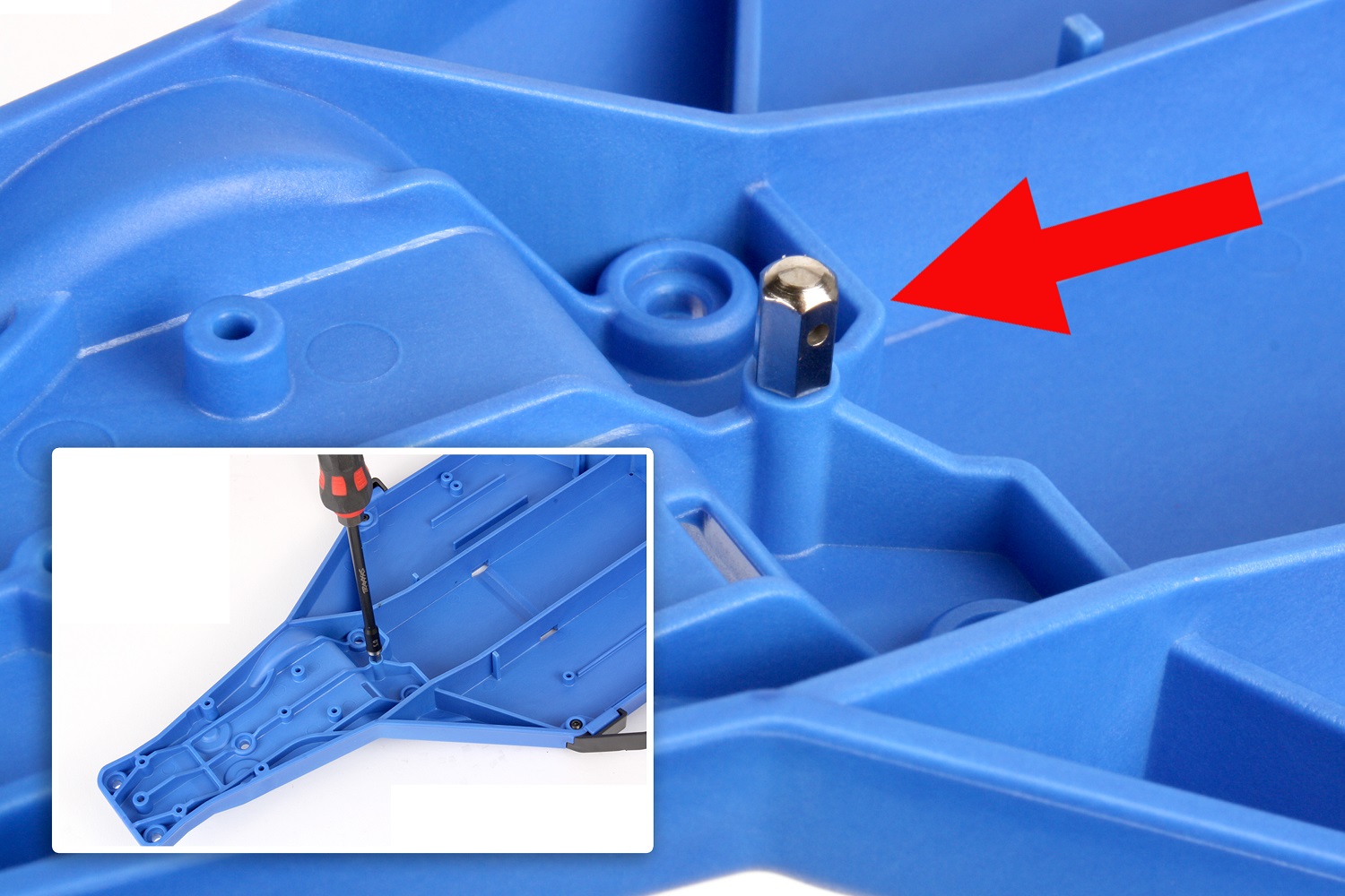Install battery clip post