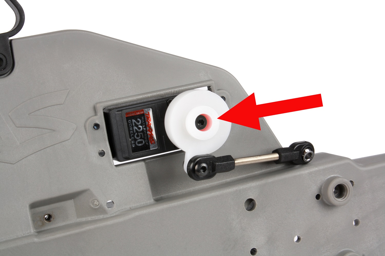 Remove servo saver
