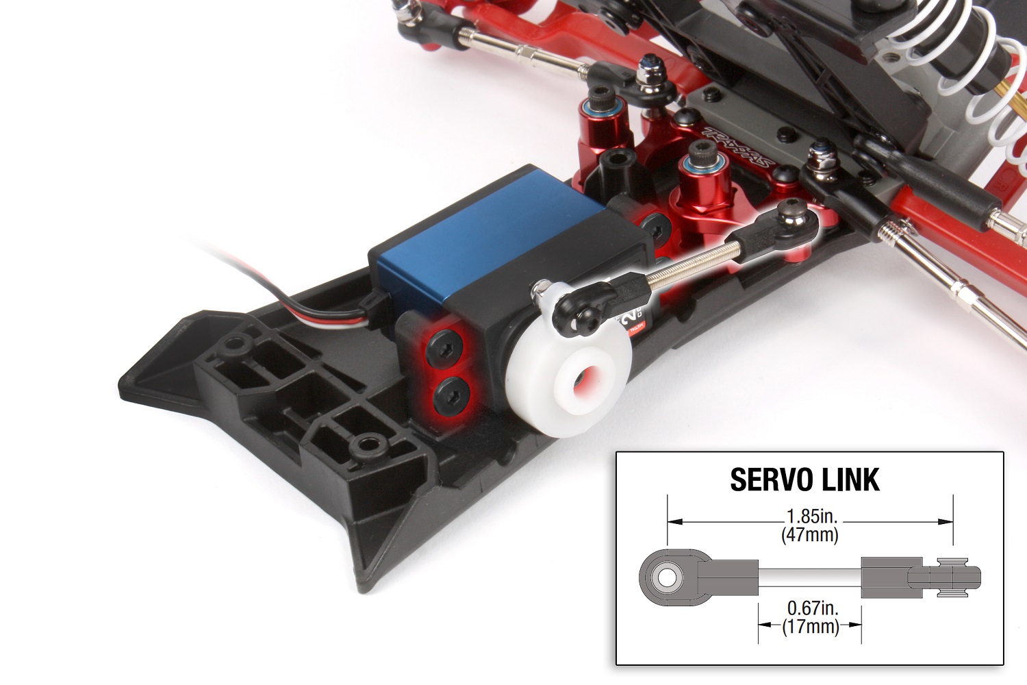 Shorten the steering link