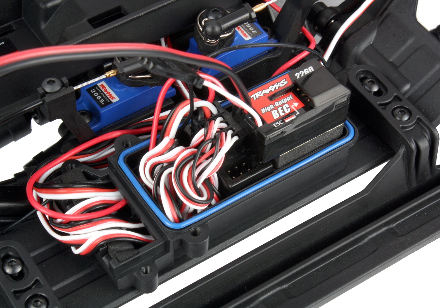 BEC installed inside the receiver box