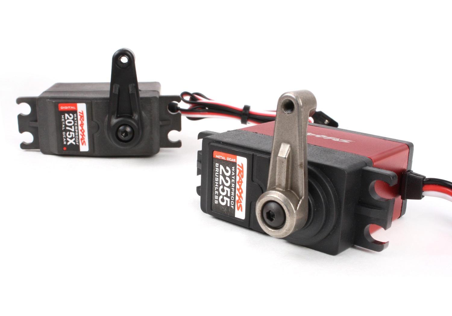The metal servo horn is a must for the added torque