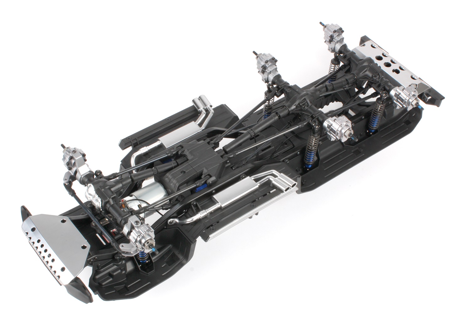 Axles installed on the TRX-6