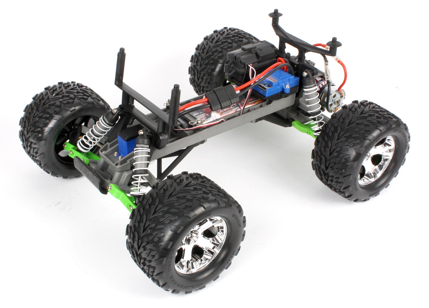 Suspension arms installed