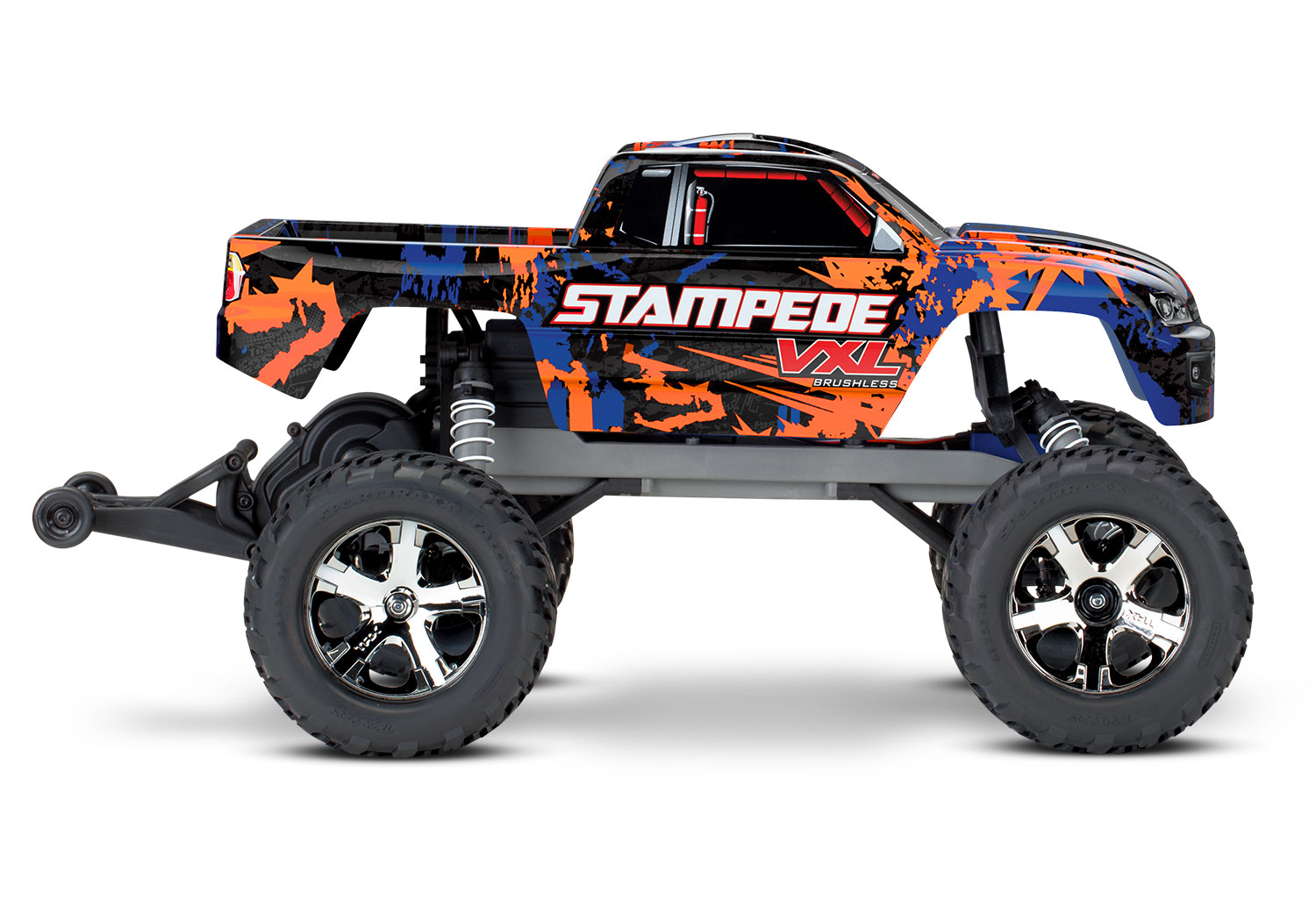 Orange Stampede side view