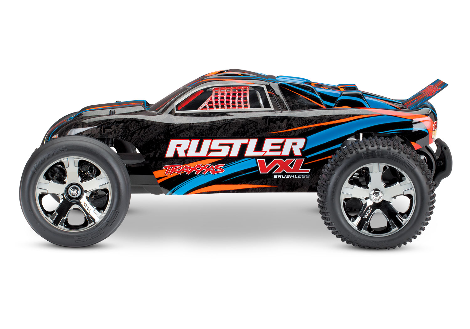 Orange Rustler side view