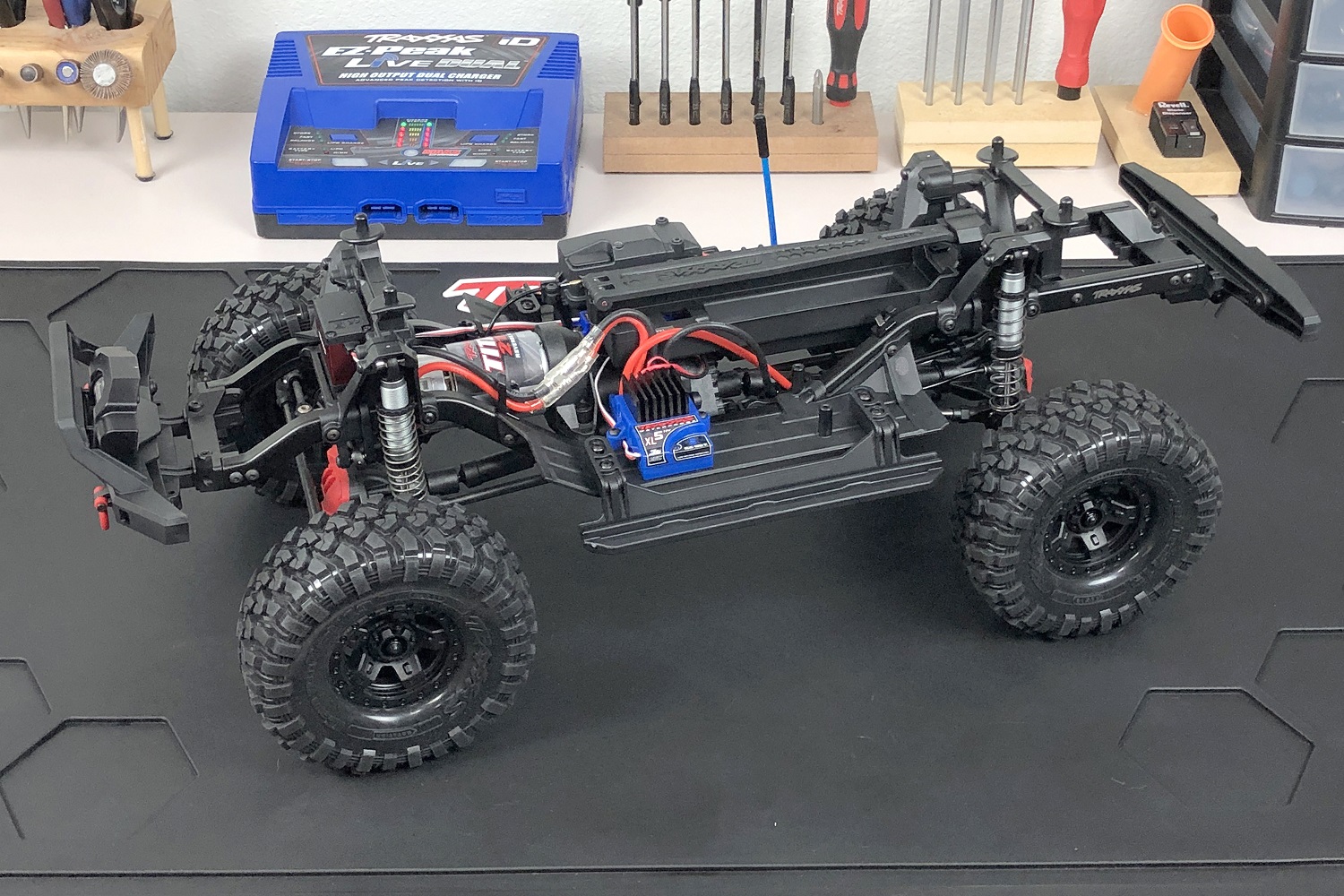 Mount the tires and you're almost finished