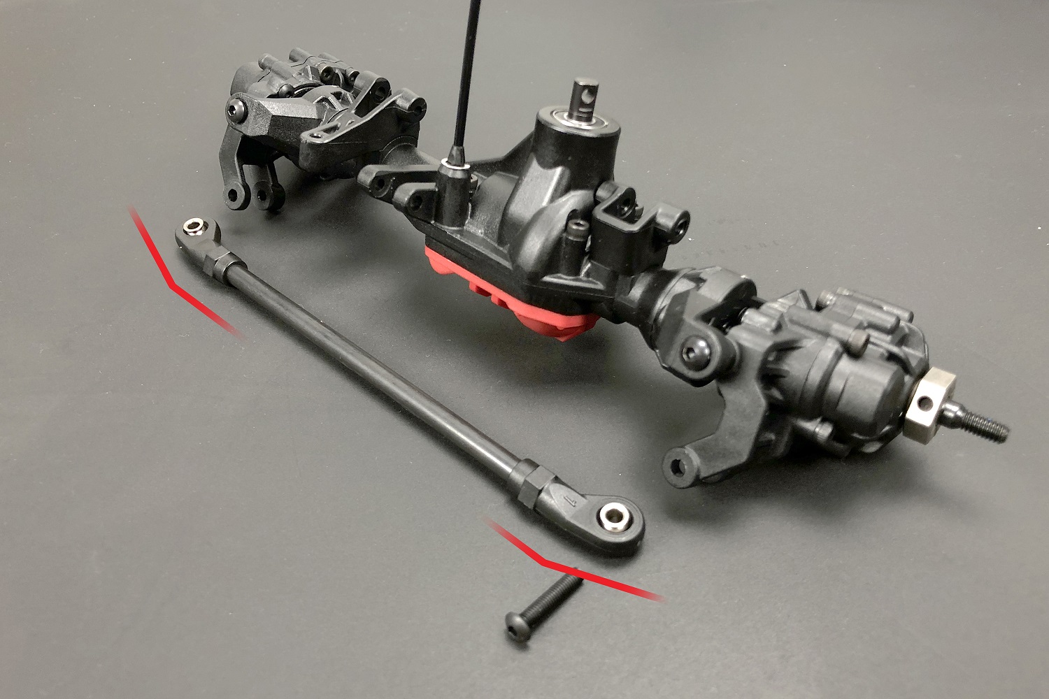 Install the drag link
