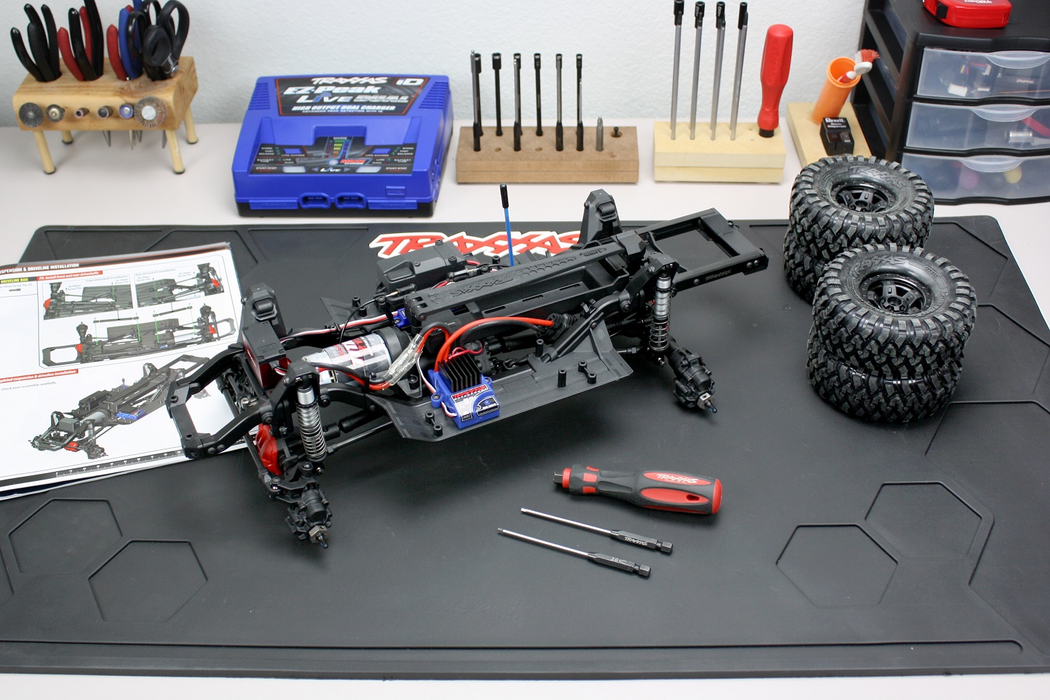 Completed chassis