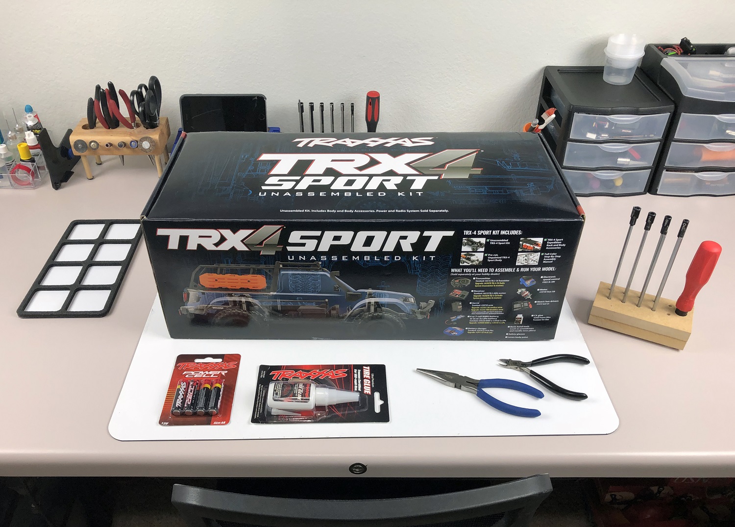 Setting up work area