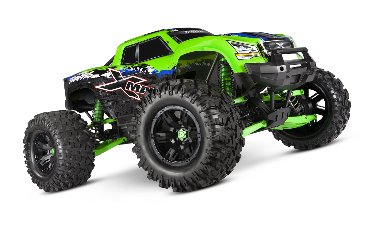 X-Maxx with Installed HD Suspension Arms
