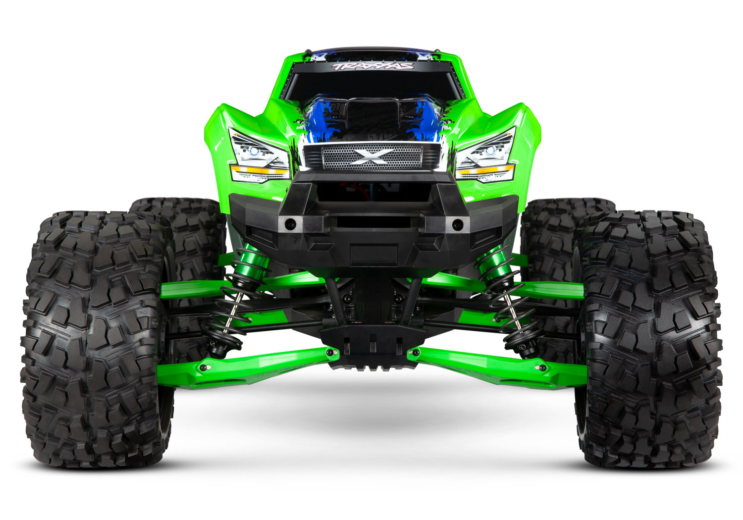 X-Maxx with Installed HD Suspension Arms