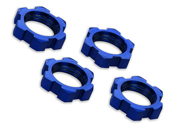 Aluminum wheel nuts