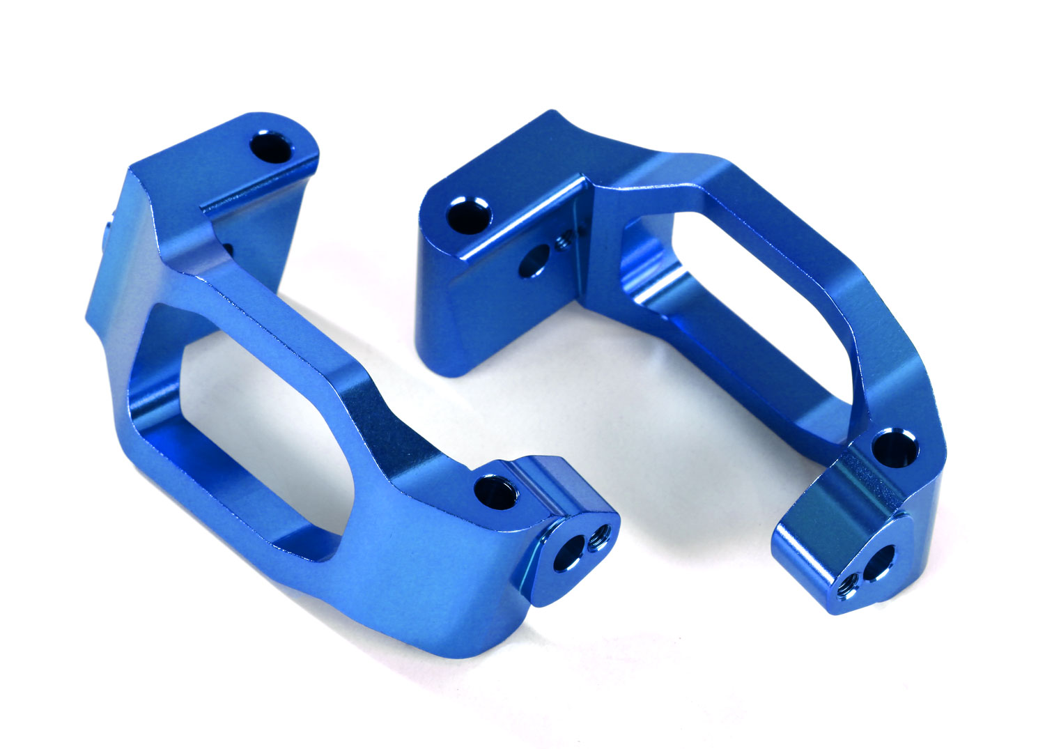 Aluminum caster blocks