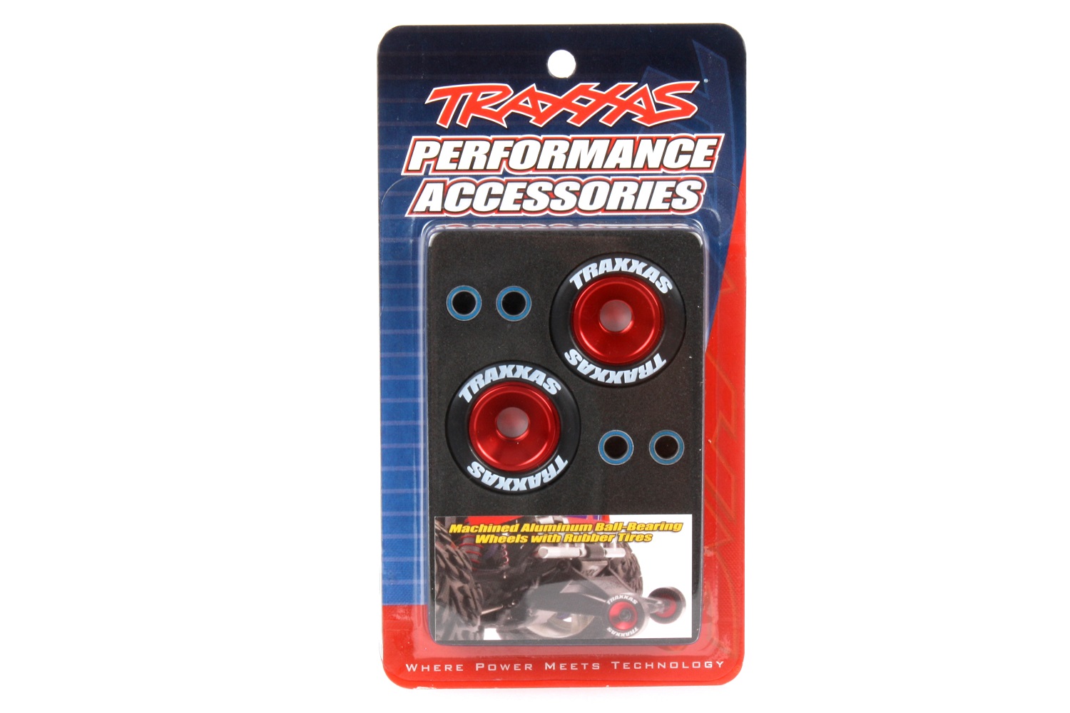 Aluminum wheelie bar wheels
