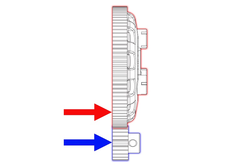 Check the gear overlap