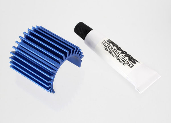 Finned heat sink