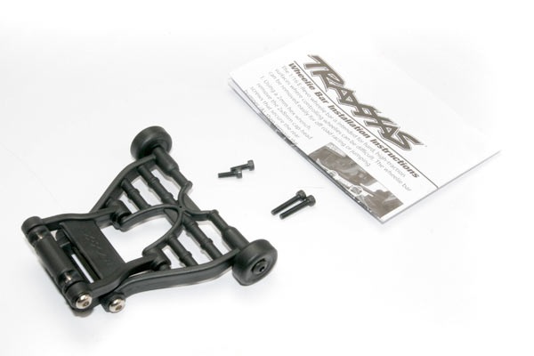 Adjustable wheelie bar
