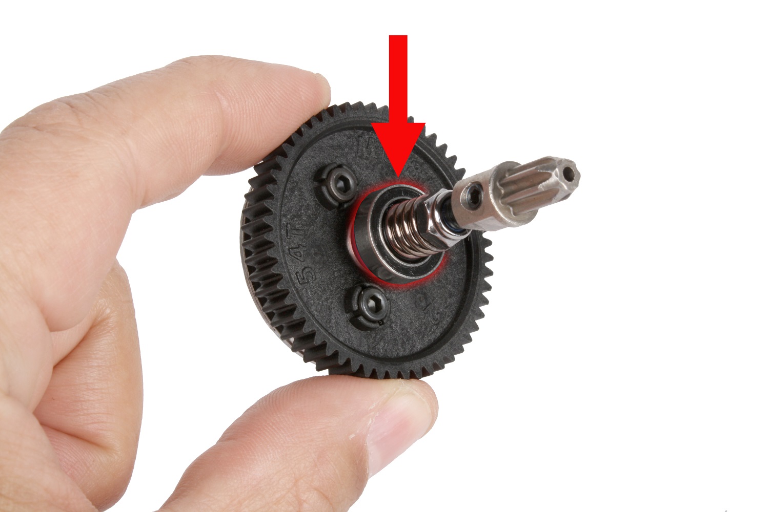 Remove the bearing