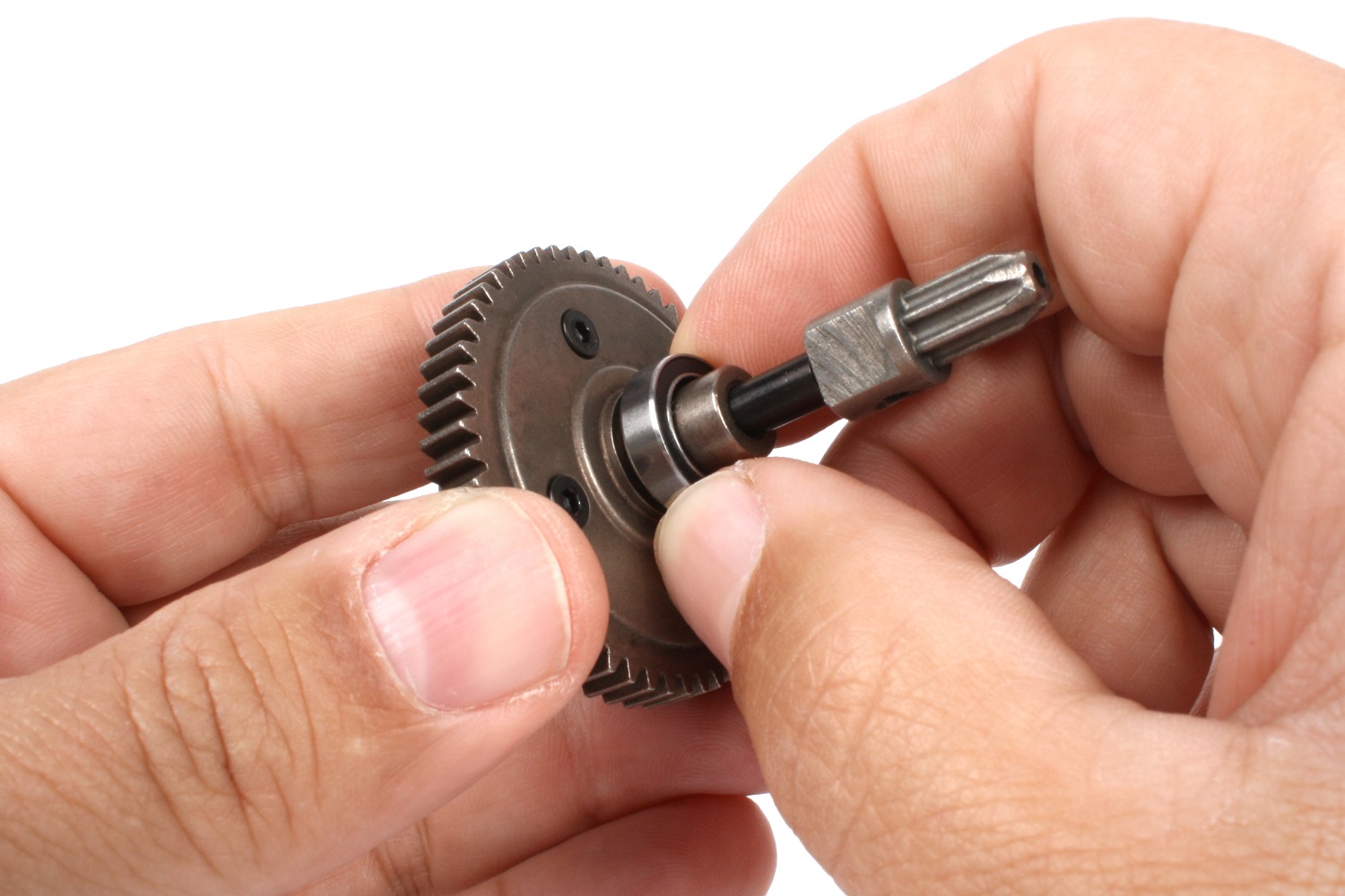 Reinstall the bearing