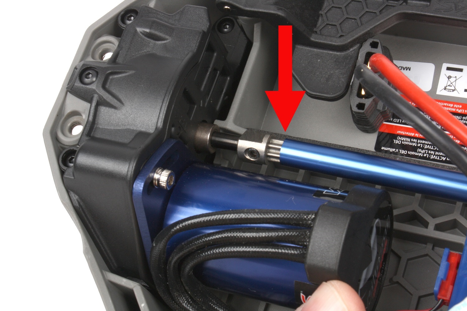 Install the Torque Biasing Center Drive