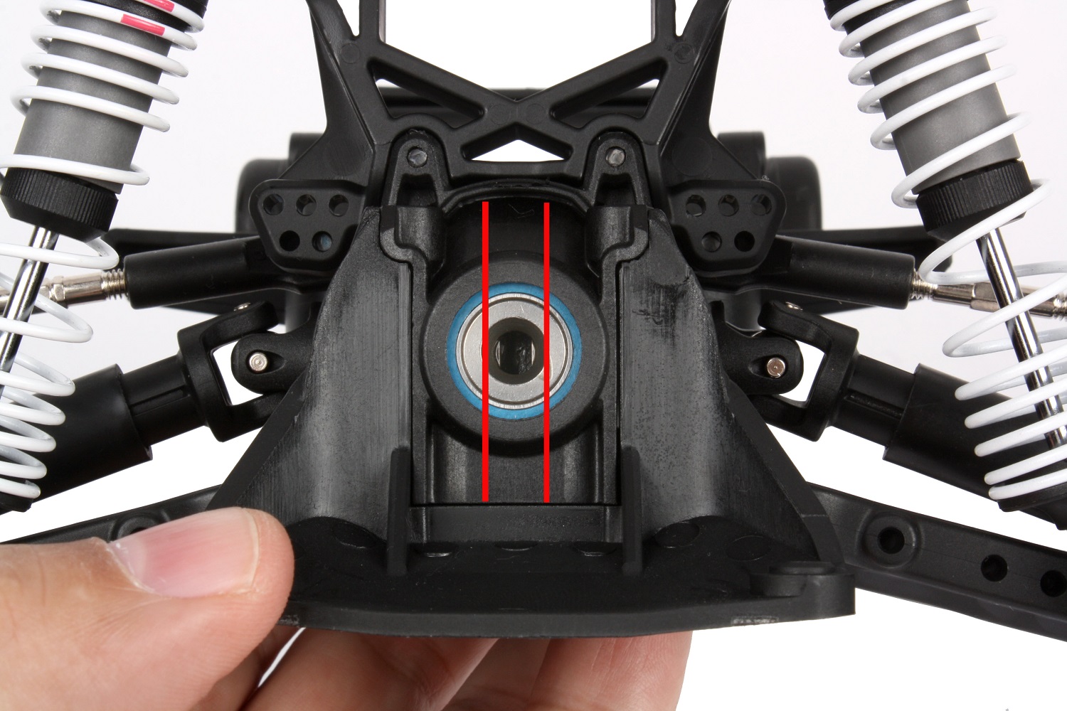 Align the flat spot