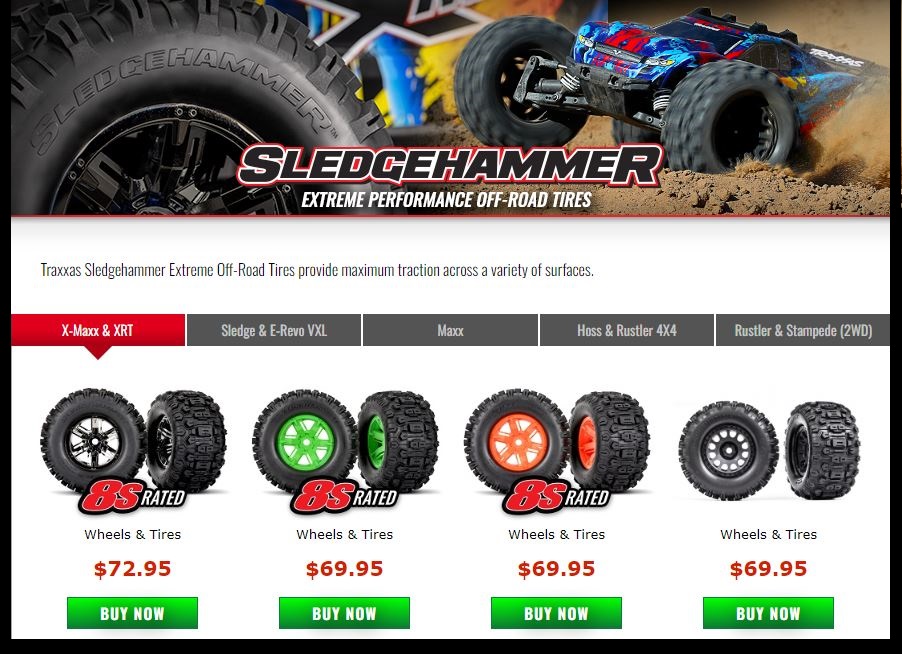 Sledgehammer tires